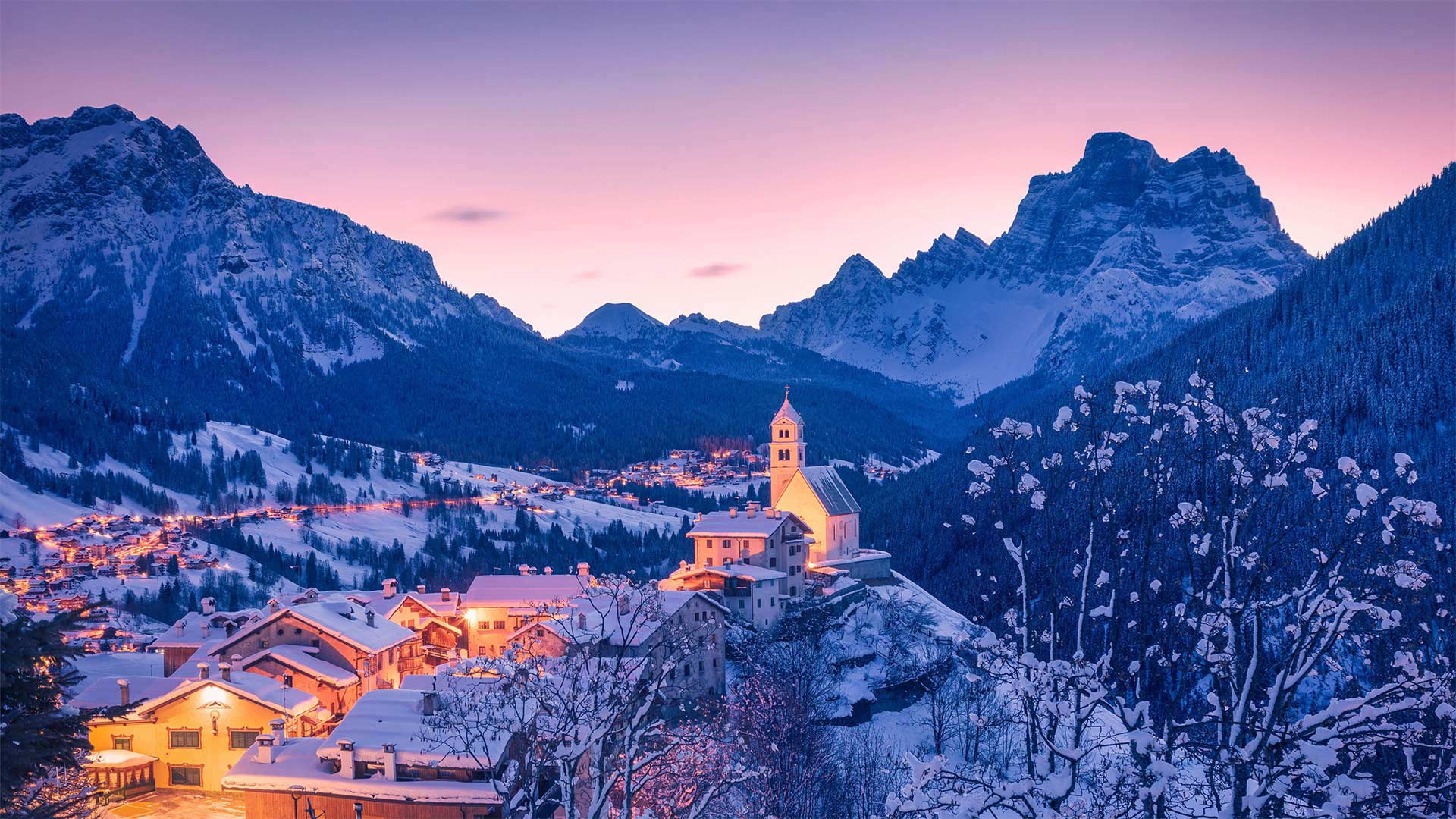 Colle Santa Lucia in the Dolomites