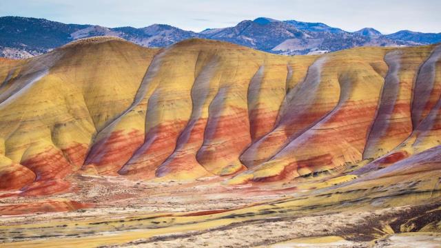 The Painted Hills in John Day Fossil Beds National Monument