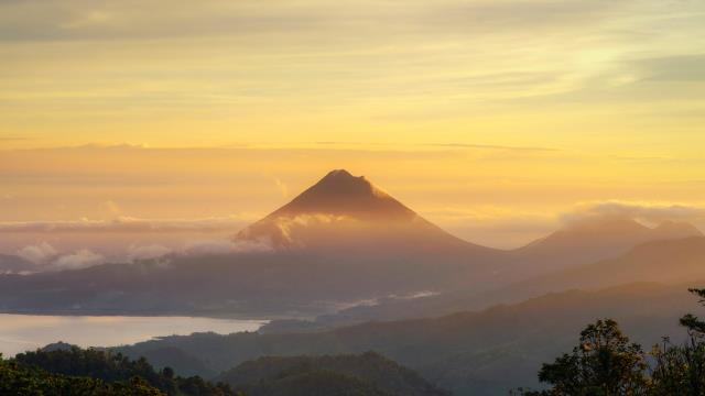 Arenal Volcano seen from Monteverde